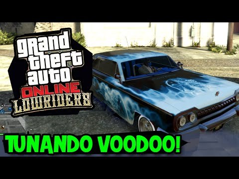 TUNANDO DECLASSE VOODOO NO BENNY'S! O MELHOR CARRO PARA TUNAR! DLC LOWRIDERS!! - GTA V Online