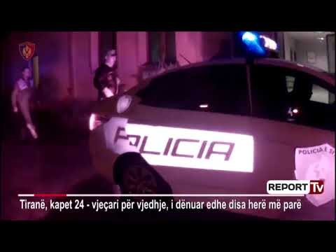 Report TV - Tiranë, sapo doli nga burgu, arrestohet 24 vjeçari, kreu 4 vjedhje brënda një jave