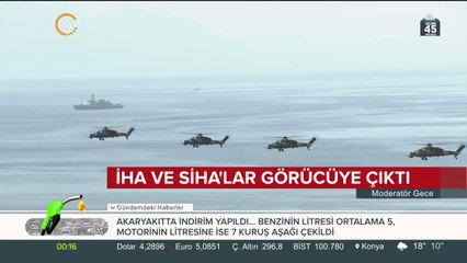 İHA ve SİHA'larla gövde gösterisi yaptı