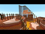 Minecraft: A MONTANHA RUSSA DOS SEGREDOS!! (Bone Canyon Roller Coaster)