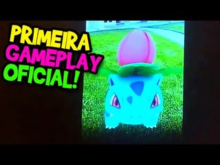 VAZOU A PRIMEIRA GAMEPLAY OFICIAL!! ÉPICO!! - POKÉMON GO