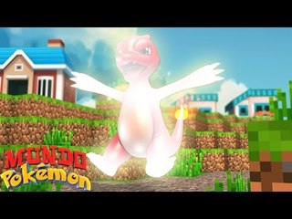 Minecraft : MUNDO POKÉMON ( Pokémon World) #15 - CHARMANDER EVOLUI PARA...