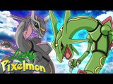 Minecraft : LUCKY PIXELMON - RAYQUAZA SHINY VS RAYQUAZA ! QUAL O MELHOR ?!