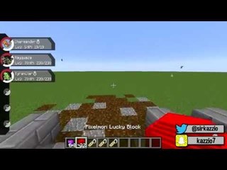 Minecraft: LUCKY PIXELMON - MEGA MEWTWO X E Y?! :O