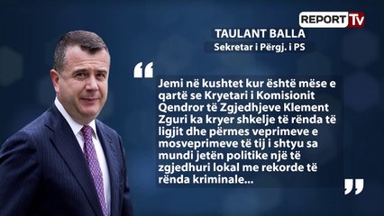 Download Video: Report TV - PS kërkon shkarkimin e kryetarit të KQZ, Klemend Zguri