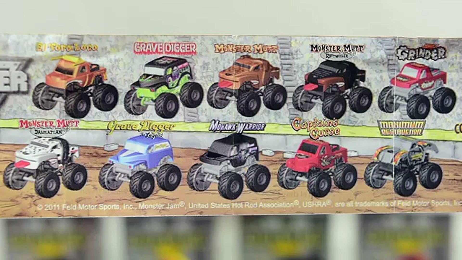 cajita feliz monster jam