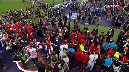 Classe, Neymar et les Parisiens ont offert une haie d'honneur à leur adversaire