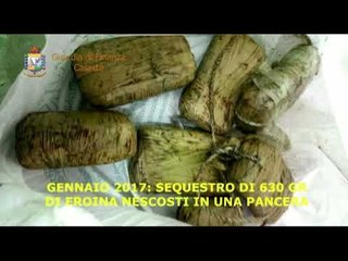 Ora News - "Smoke Snake",  heroina nga Turqia e Hollanda drejt Shqipërisë e më pas në Itali