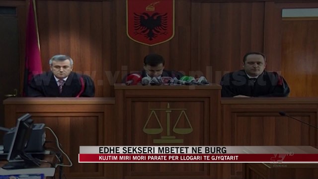 Edhe sekseri i gjyqtarit Shkëlqim Miri mbetet në burg - News, Lajme - Vizion Plus