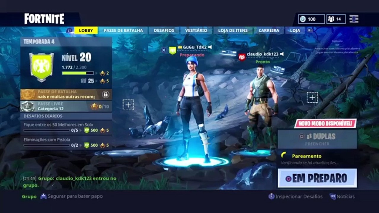 RUMO AO 18 WINS EM DUPLA #1 (2)