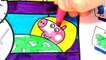 Peppa Pig Daddy Pig with George Pig Kids Fun Art Activities Coloring Book Pages Video For Kids