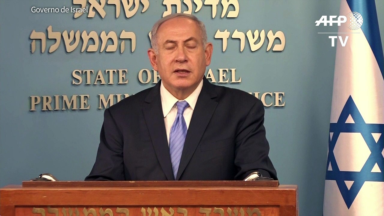 Netanyahu comemora saída dos EUA do acordo nuclear