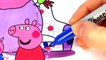 Peppa Pig Family Together Coloring Pages - Peppa Coloring Book - Learning Drawing Videos For Kids (2)