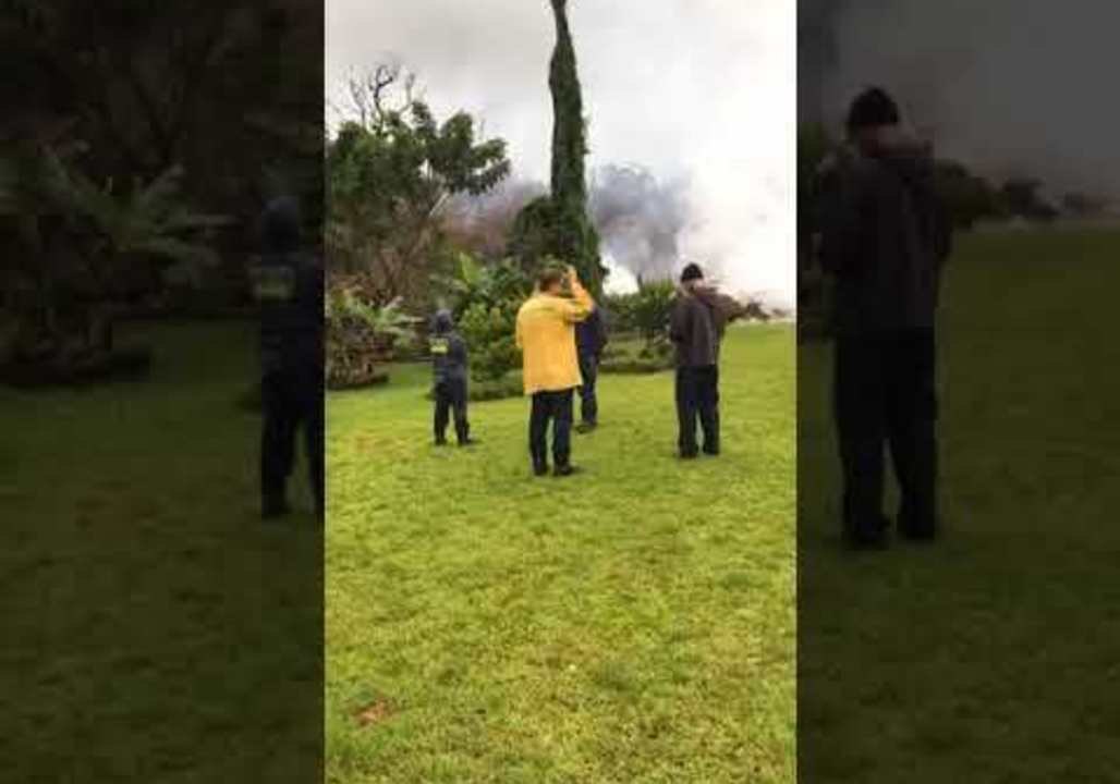 Smoke Rises From Lava-Scarred Properties in Hawaii's Leilani Estates