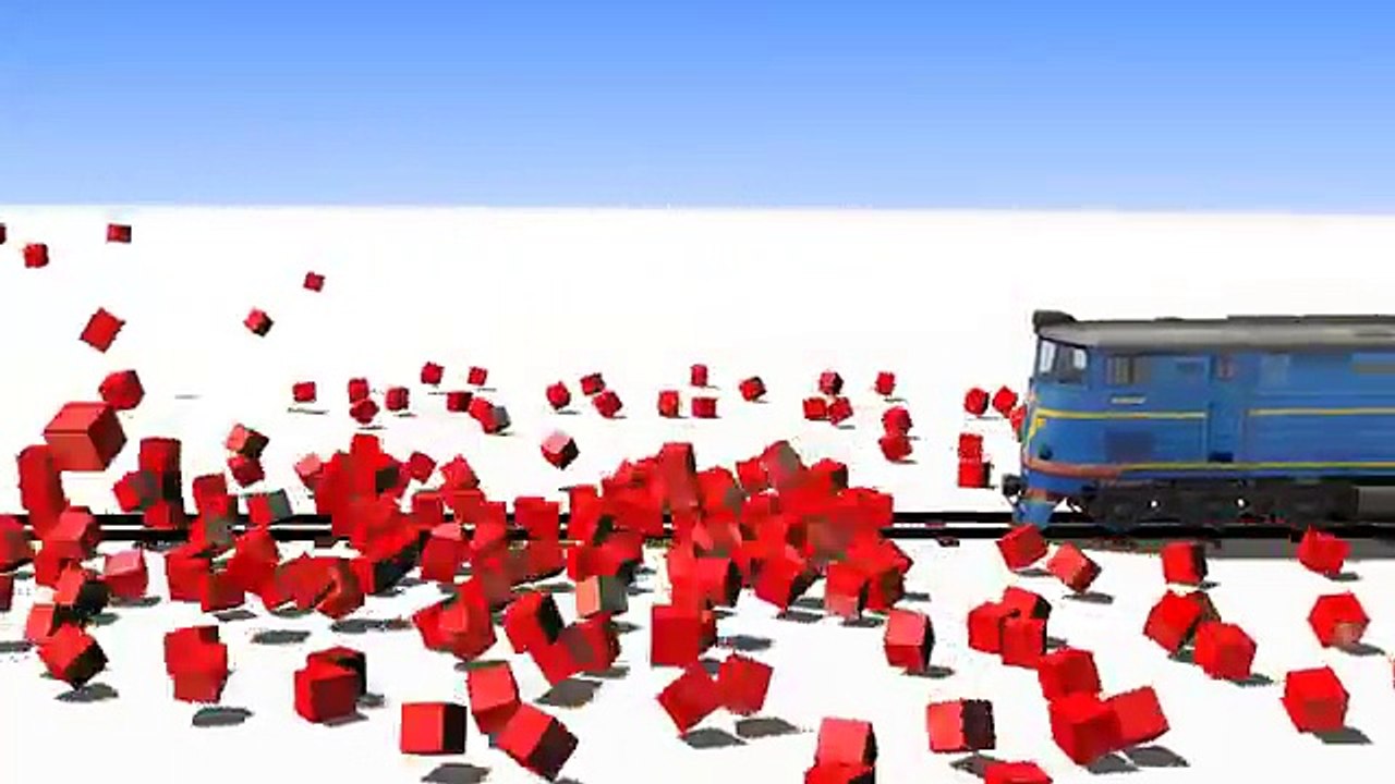 VIDS for KIDS in 3d (HD) - Trains and Crashes f...