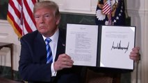 트럼프, 이란 핵합의 탈퇴 선언...볼턴 