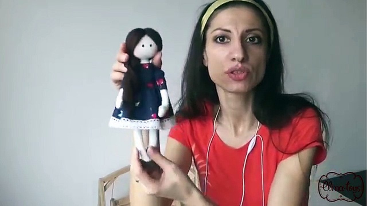 Как сшить куклу. Урок 1 - как сшить тело куклы. Кукла по мотивам Сьюзен Вулкотт.