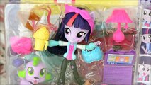 MLP MEETS EQUESTRIA GIRLS! My Little Pony Equestria Girls Minis Twilight Sparkle Human VS Pony