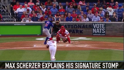 Scherzer Breaks Down His Signature Stomp
