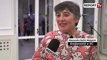 Report TV - Prezantohet drejtoresha e re e Institutit Italian të Kulturës