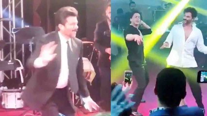 Sonam Kapoor Reception: Father Anil Kapoor ने Shahrukh संग किया Tapori dance | वनइंडिया हिन्दी