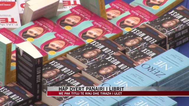 Hap dyert panairi i librit - News, Lajme - Vizion Plus