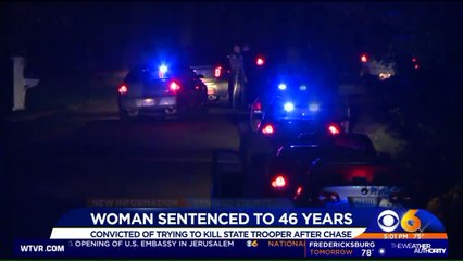 下载视频: Woman Gets 46-Year Prison Sentence for Shooting Virginia State Trooper