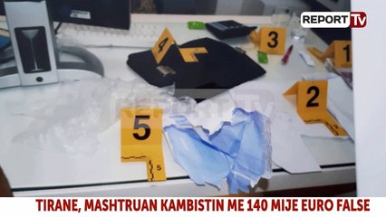Report TV - Mashtruan kambistin, Report Tv siguron fotot e 140 mijë € false