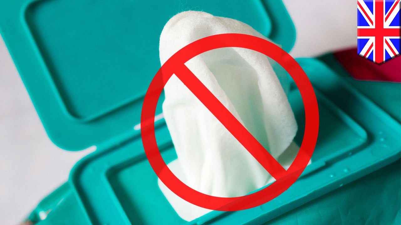 UK to ban wet wipes in order to fight plastic pollution