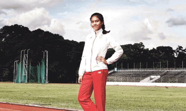 Pelari DKI Jeany Raih Juara 3 di Kejurnas Atletik 2018