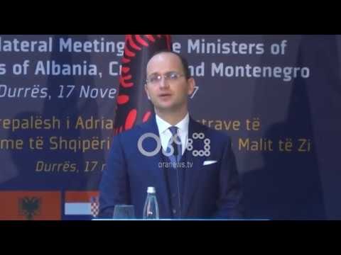 Ora News – Bushati: Shqipëria të ndjekë shembullin e Kroacisë për integrimin në BE