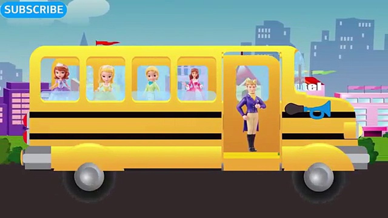 Disney Sofia the First Wheels on the Bus Song