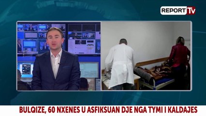 Report TV - Asfiksimi nxënësve,kryebashkiaku i Bulqizë: Kemi marrë masa për problemin e Kaldajës
