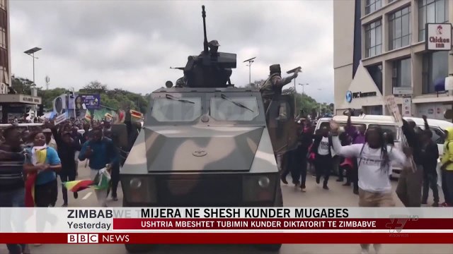 Zimbabve, mijëra njerëz në shesh kundër Mugabes - News, Lajme - Vizion Plus