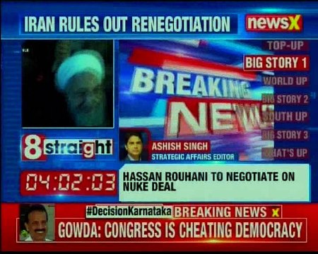 Iranian President Hassan Rouhani orders Foreign Minister to negotiate in nuclear deal