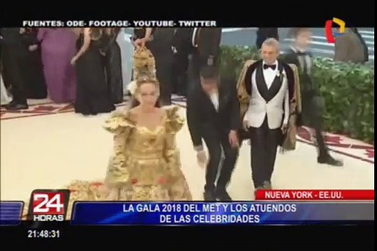 EEUU: famosos lucieron ‘looks’ religiosos en la Met Gala 2018