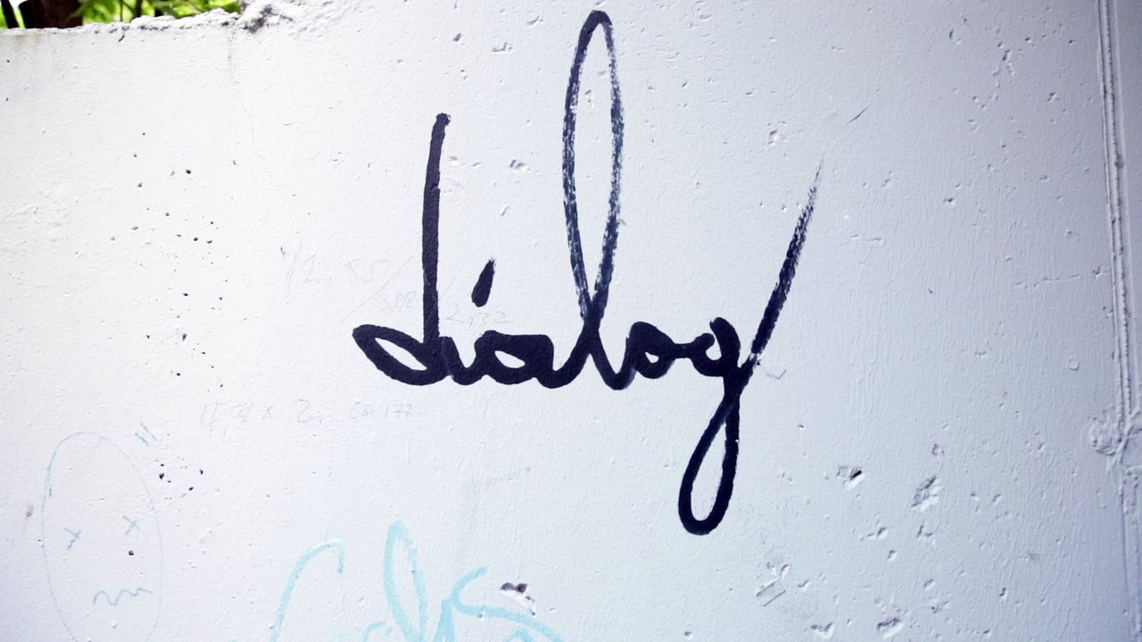 a message about dialogue