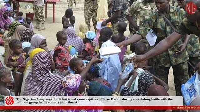 A Thousand Boko Haram Captives Rescued - The Nigerian Army Claims