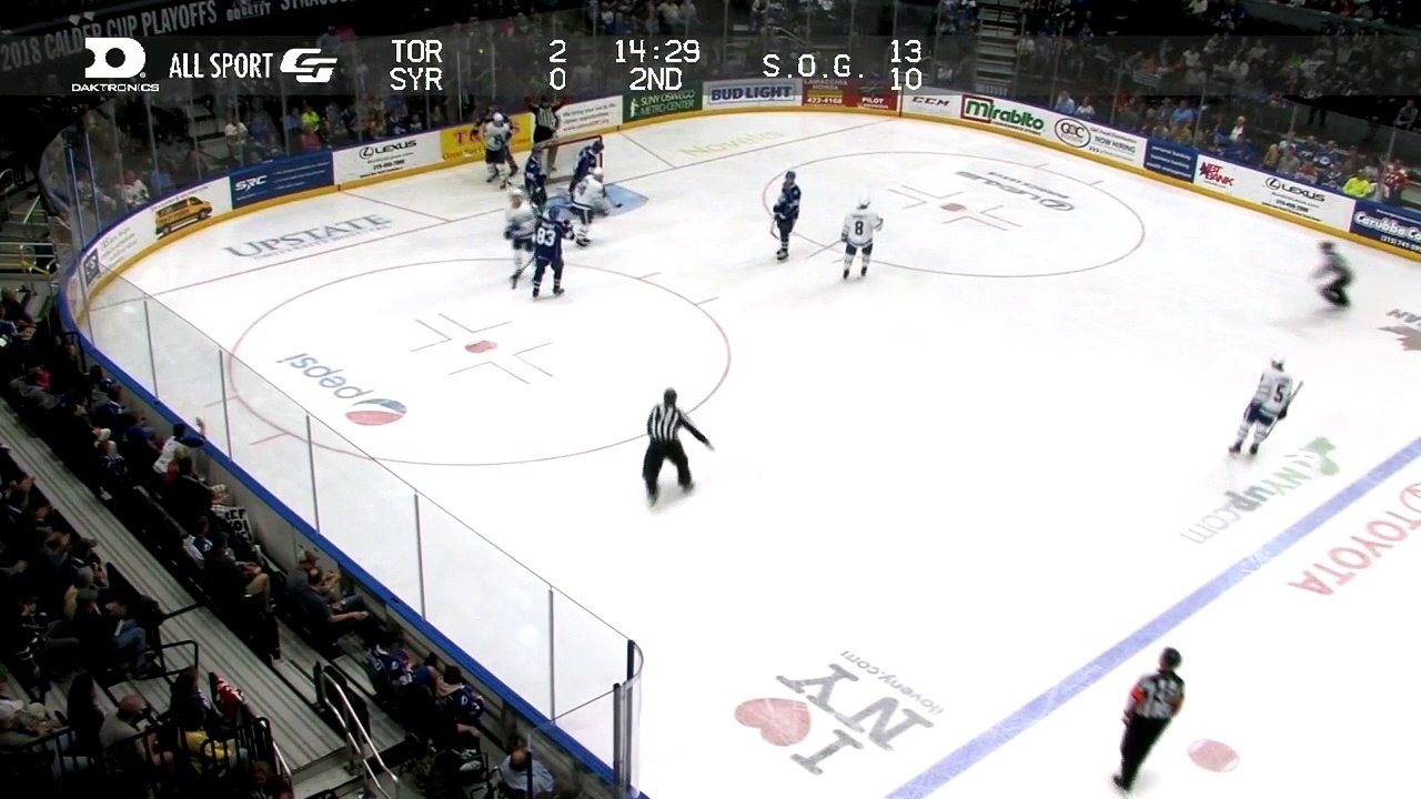 AHL Toronto Marlies 2 at Syracuse Crunch 1