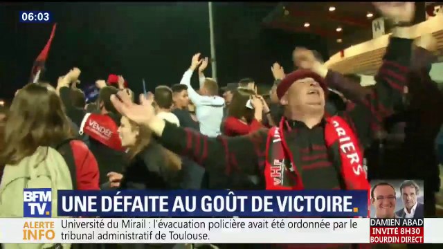 On ne peut être que fiers. Aux Herbiers, la liesse malgré la défaite en Coupe de France