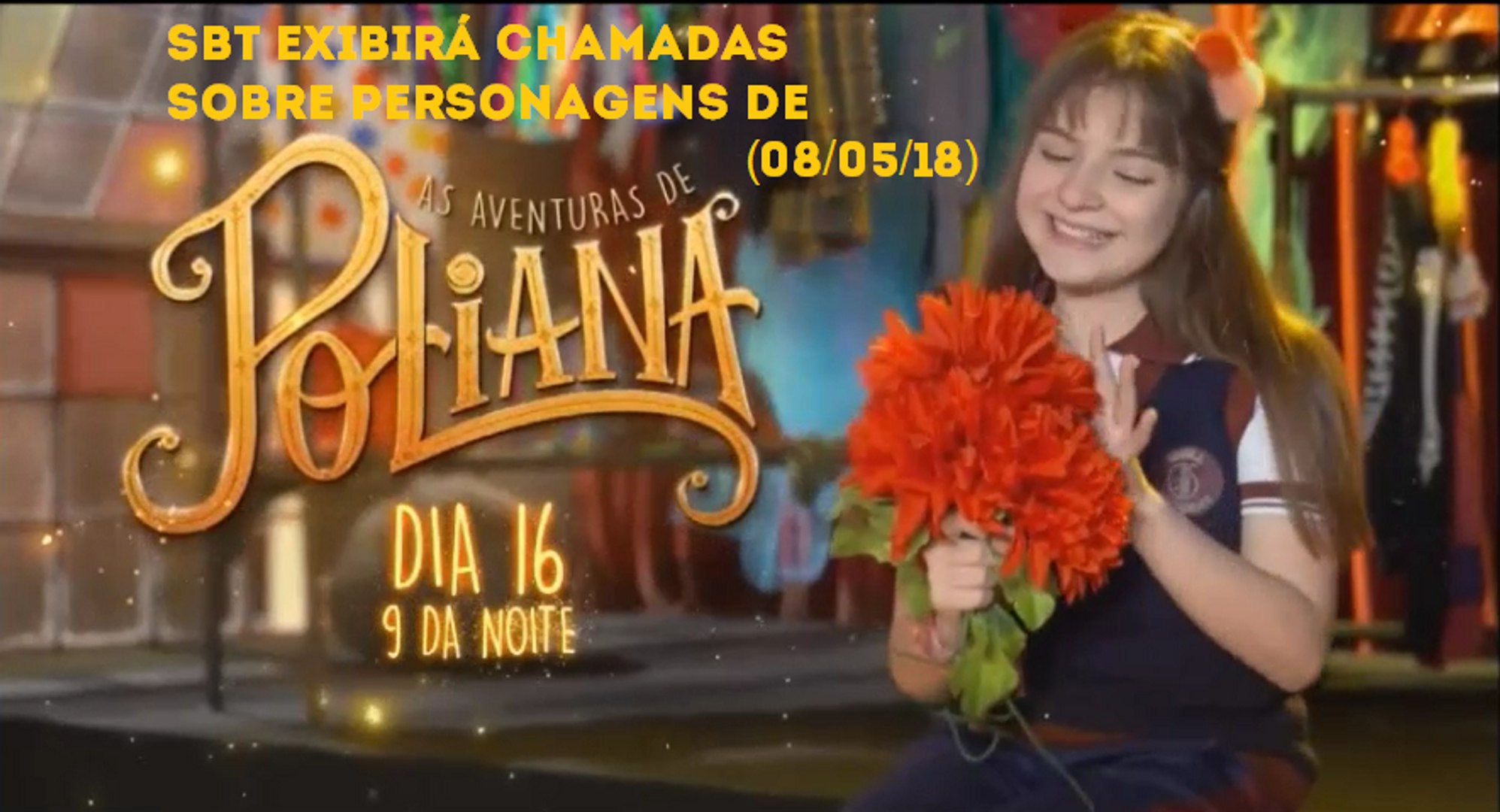 SBT exibirá chamadas falando sobre os personagens em As Aventuras de Poliana (08/05/18)