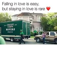 Falling in Love is very easy ! But staying in love is rare !