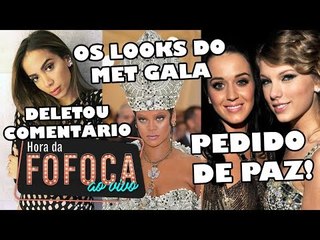 Ex-inimiga! KATY PERRY presenteia TAYLOR SWIFT |ANITTA CRITICA “VINGADORES” E CAUSA| MET GALA 2018