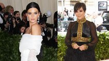 Kris Jenner Tries To Fix Kendall Jenner's Meta Gala Outfit & She Yelled ‘Stop’