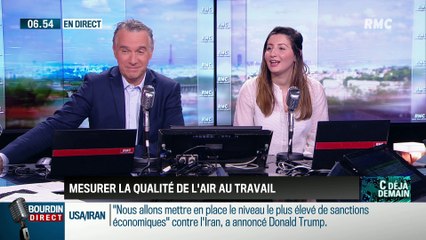 La chronique de Frédéric Simottel : Mesurer la qualité de l'air au travail - 09/05