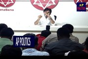 Pawan Kalyan First Open Fight With YS Jagan _ #YSRCP _ Janasena Press Meet-AP Politics