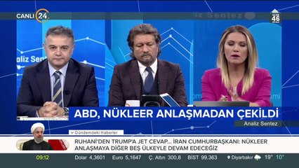 Trump nükleer anlaşmadan çekildi