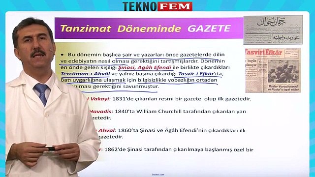 ygs lys edebiyat Tanzimat Edebiyati - 2