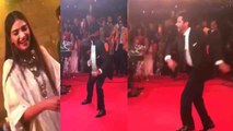 Sonam Kapoor Reception: Anil Kapoor RECREATES Lakhan song during Sonam's reception | FilmiBeat