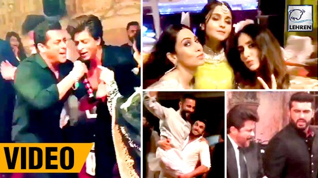 Full VIDEO: Bollywood Celebs Dancing At Sonam-Anand's Reception Party